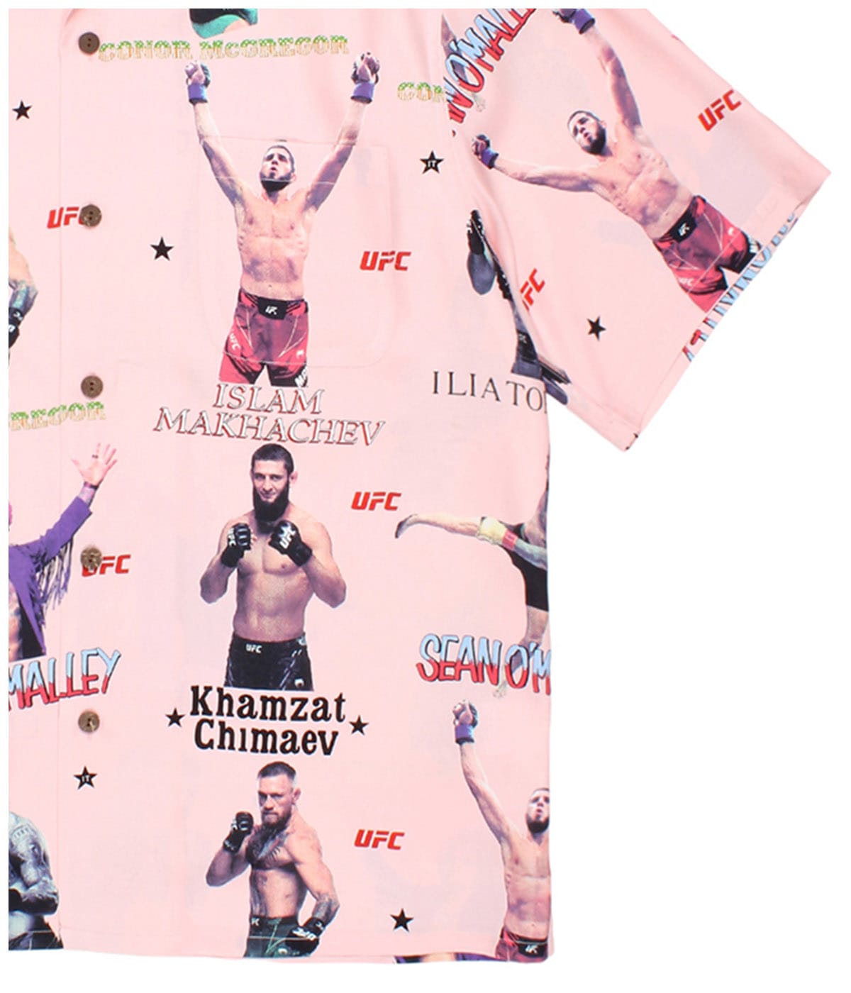 UFC / HAWAIIAN SHIRT【PINK】｜WACKO MARIA｜MELTING POT（正規取扱店