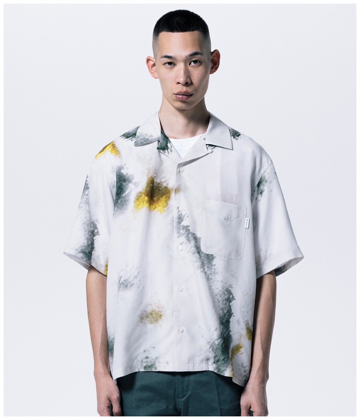 R9 PAINTED SS SHIRT【BEIGE】