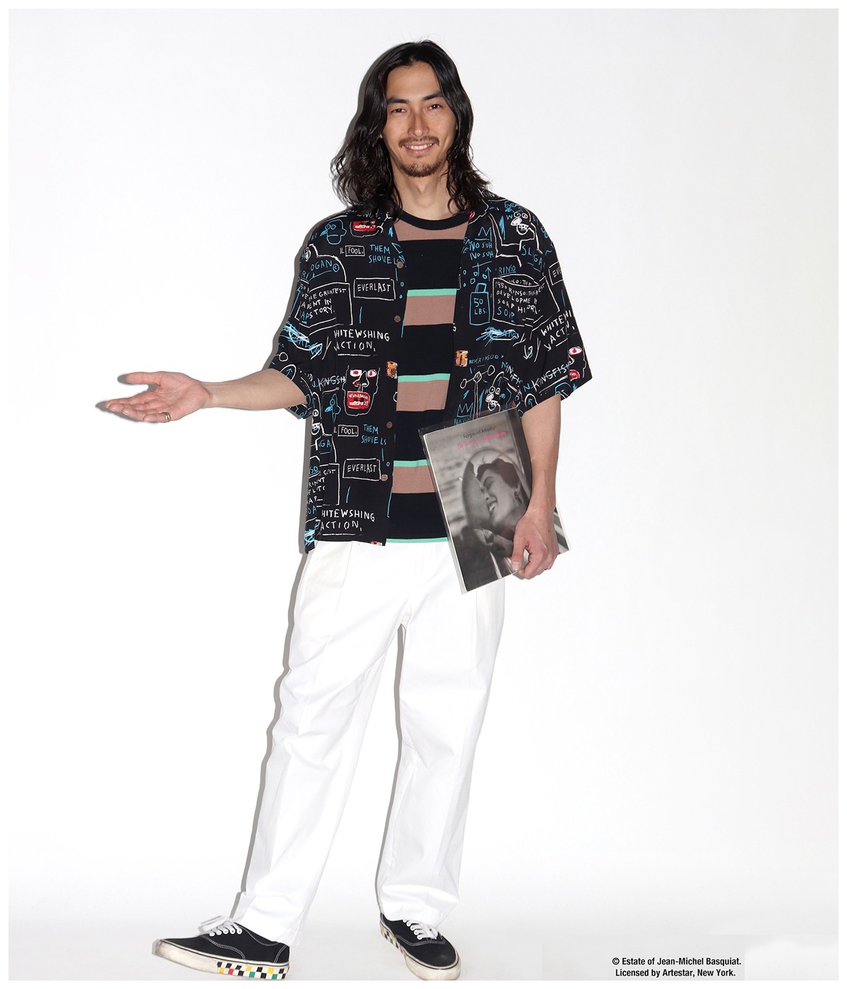 STRIPED T-SHIRT【BROWN】｜WACKO MARIA｜MELTING POT（正規取扱店・通販）