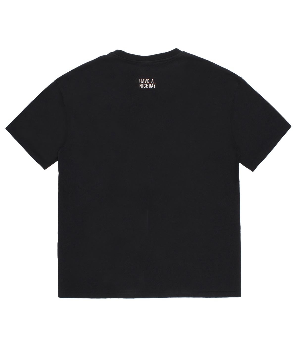 WASHED HEAVY WEIGHT T-SHIRT (TYPE-9)【BLACK】