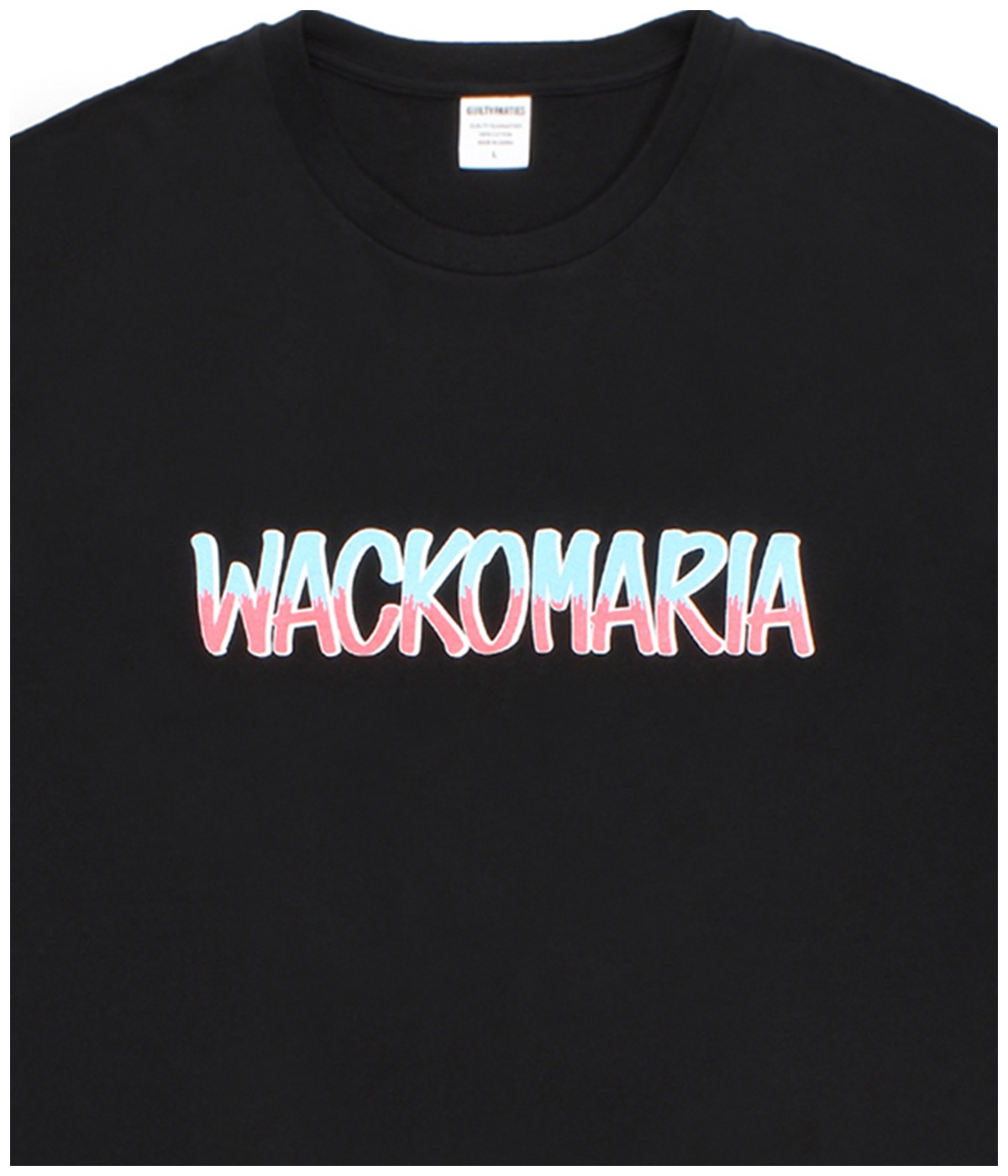 WASHED HEAVY WEIGHT T-SHIRT (TYPE-9)【BLACK】