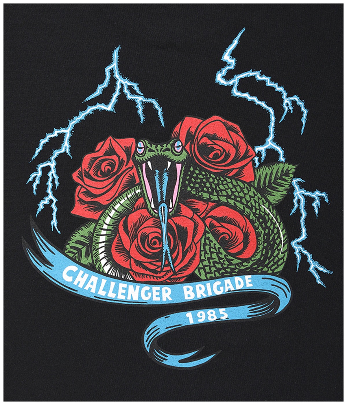 SNAKE TEE【BLACK】