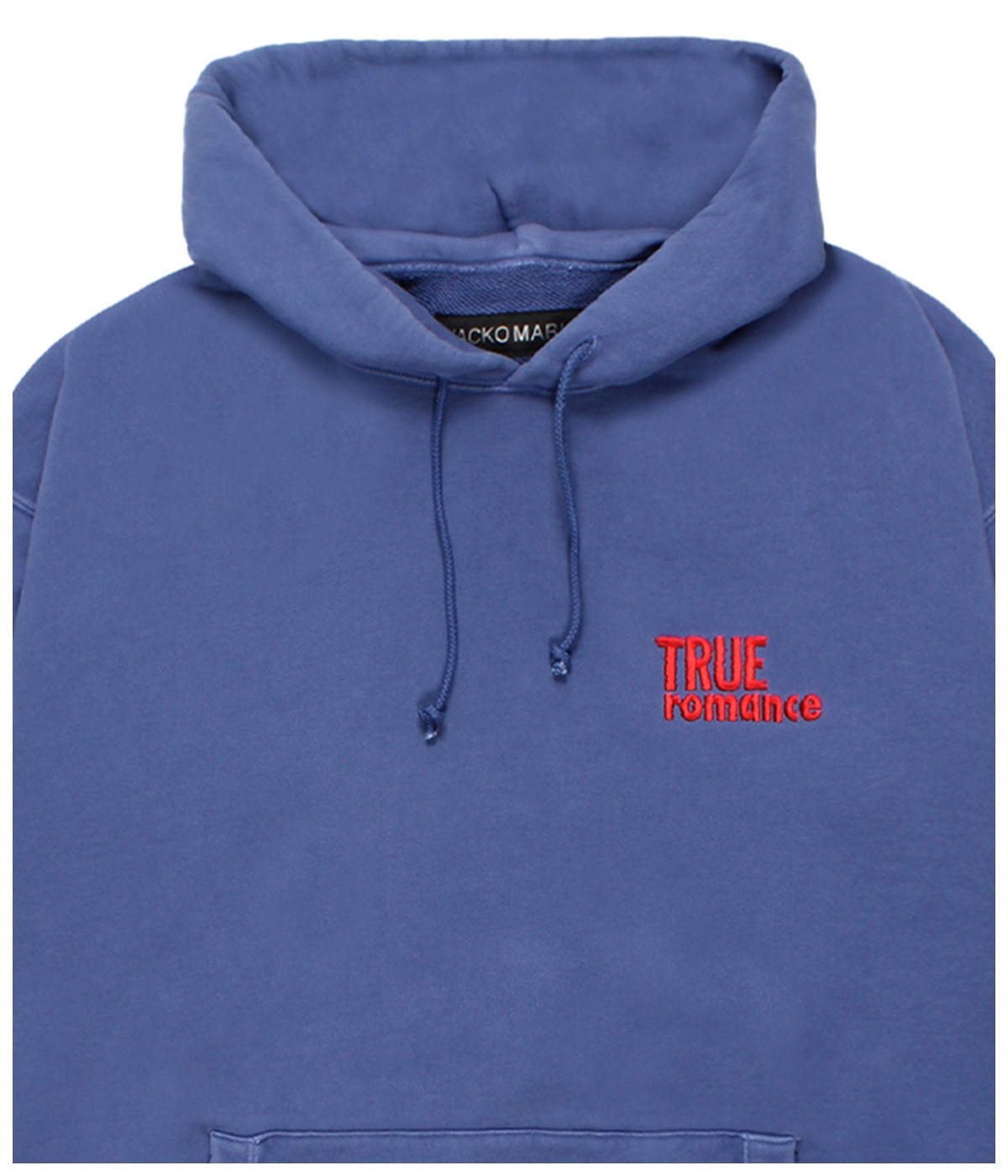 TRUE ROMANCE / WASHED HEAVY WEIGHT HOODED SWEAT SHIRT【PURPLE
