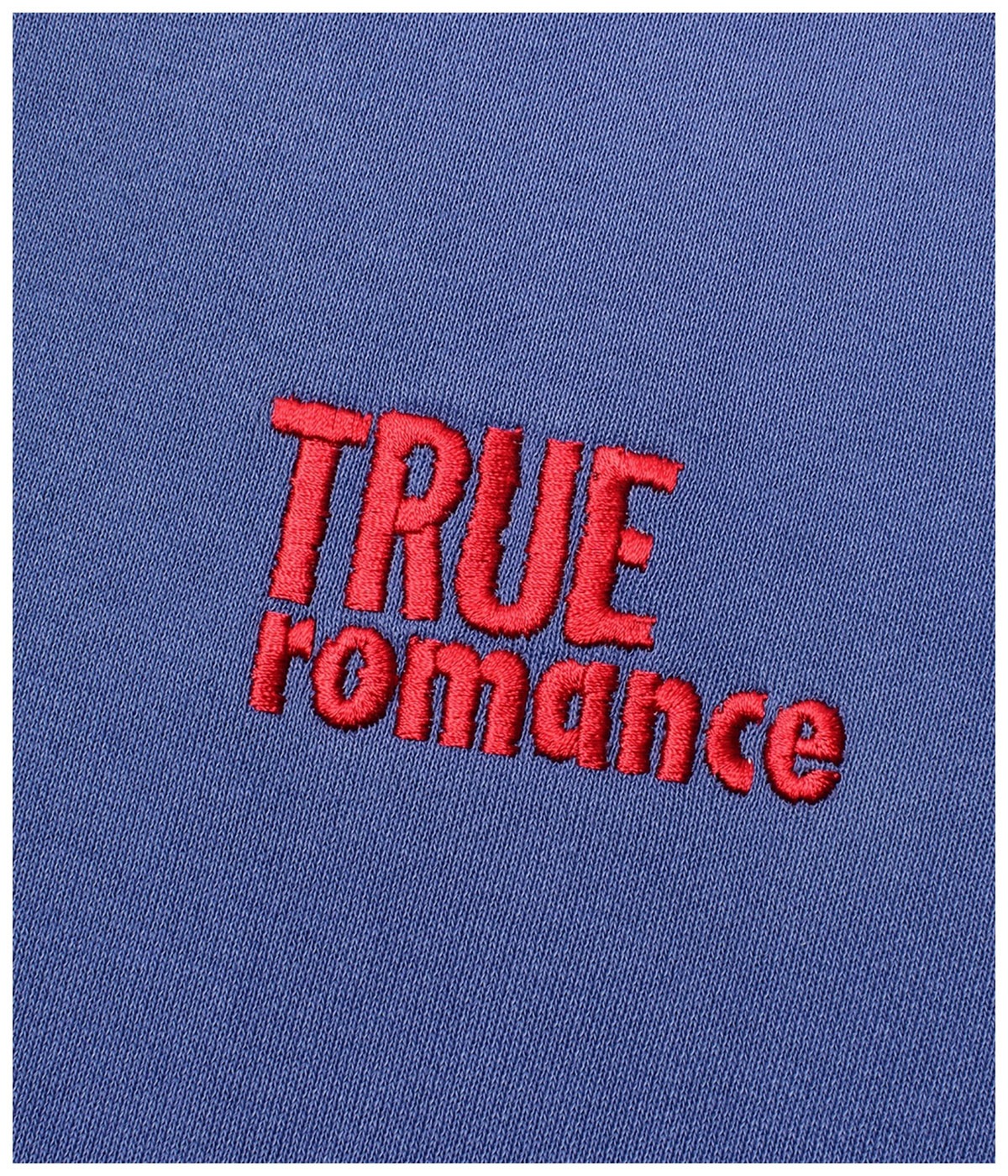 TRUE ROMANCE / WASHED HEAVY WEIGHT HOODED SWEAT SHIRT【PURPLE】