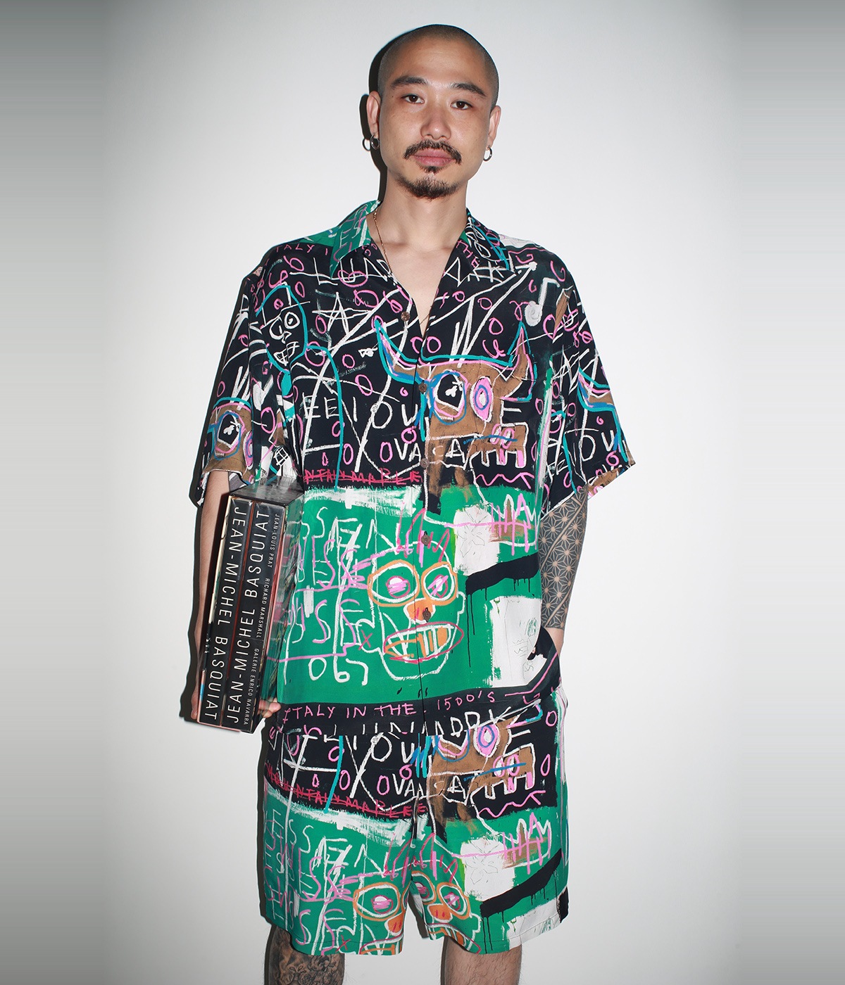 ★新品・保管箱付★ ワコマリア PANAMA-HAT-BASQUIAT WACKO MARIA バスキア 東京HAT Lサイズ