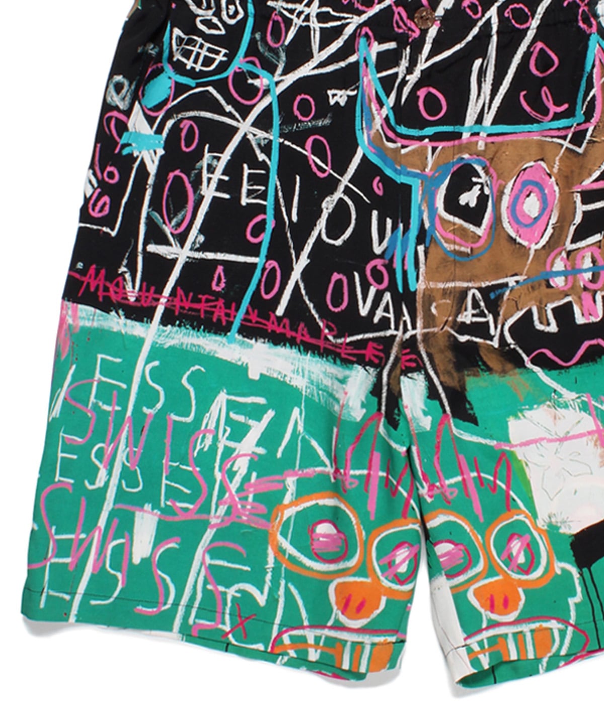 JEAN-MICHEL BASQUIAT / HAWAIIAN SHORTS (TYPE-4)【ONE