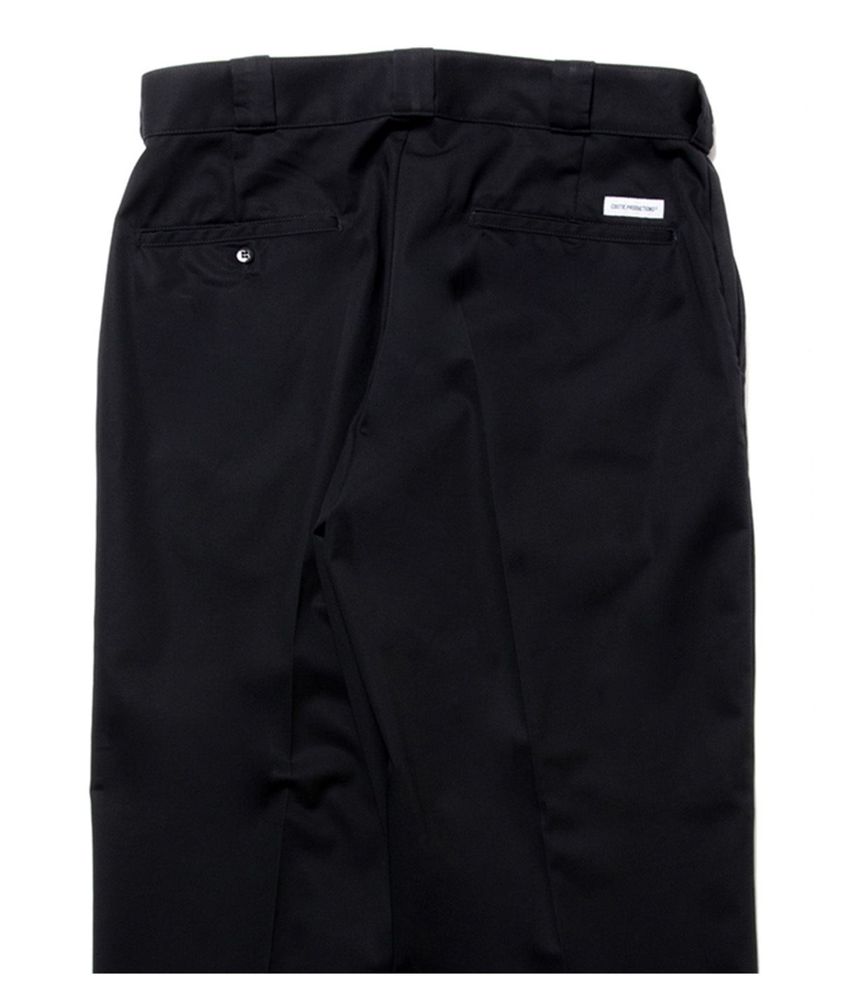 Smooth Chino Cloth Trousers【BLACK】