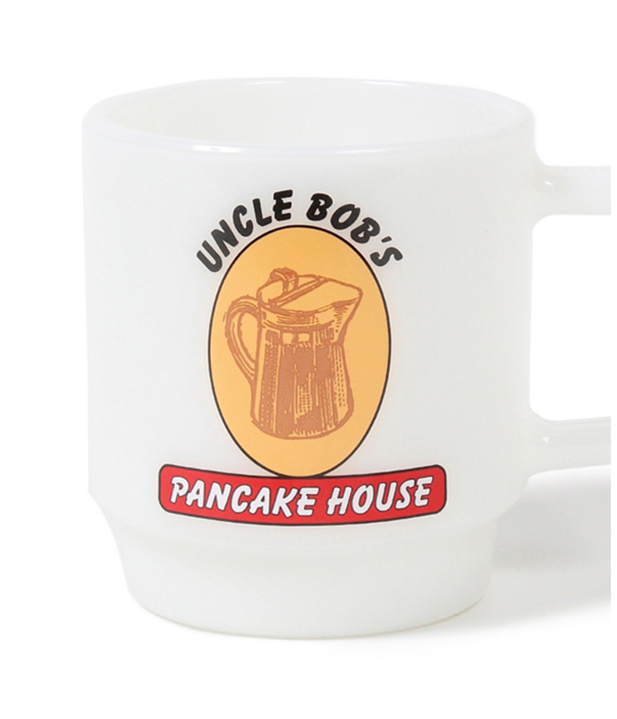 RESERVOIR DOGS / MILK GLASS MUG (TYPE-1)【2 Colors Available