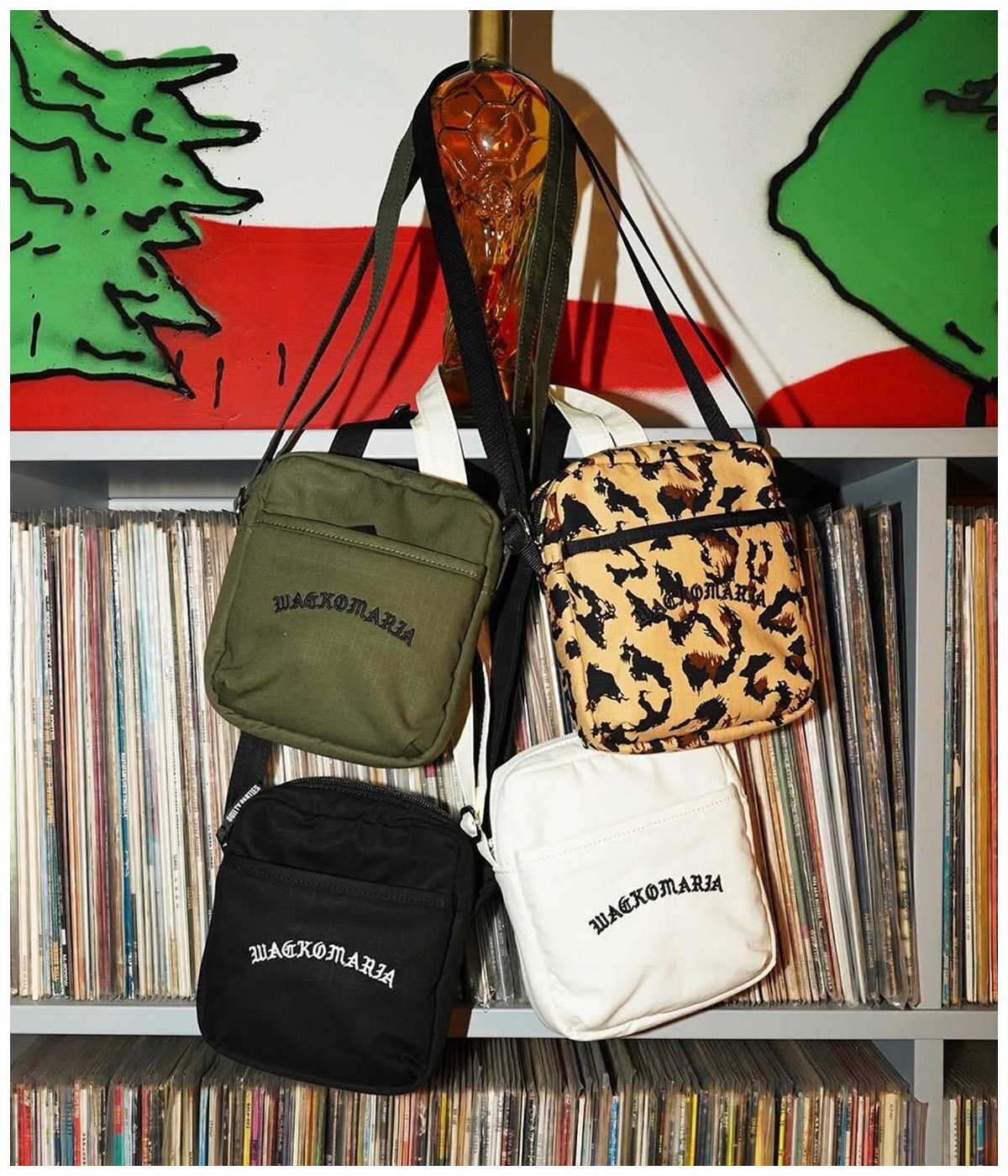 SPEAK EASY / SMALL SHOULDER BAG【BLACK】｜WACKO MARIA｜MELTING POT