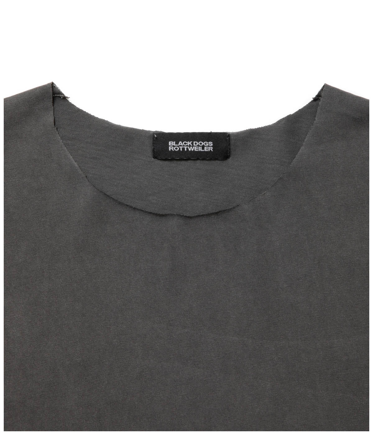 PIGMENT CUT OFF TEE【CHARCOAL】