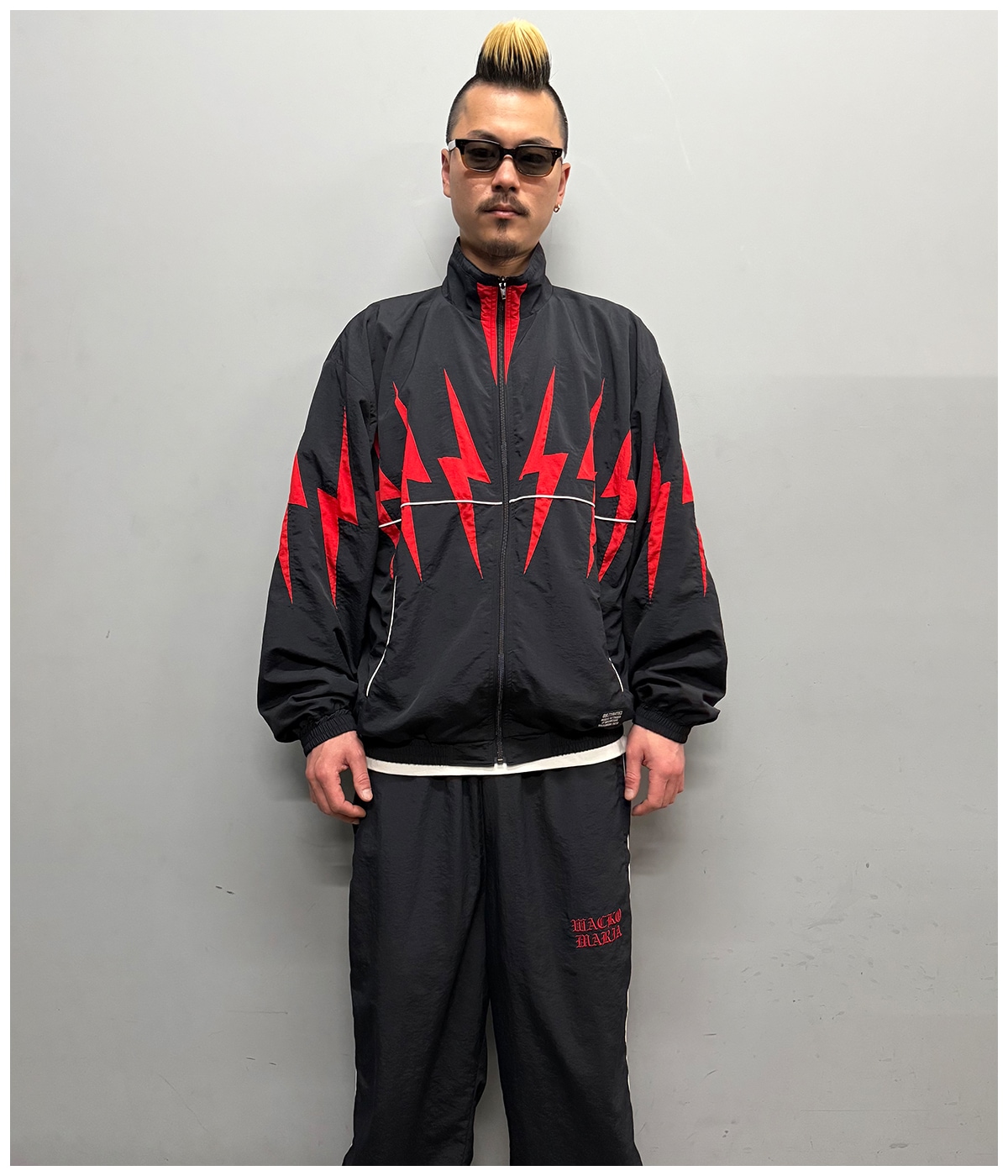 ジャケット・アウター wackomaria / NYLON TRACK JACKET & PANTS NYLON TRACK JACKET (TYPE-1)【BLACK】｜WACKO MARIA｜MELTING