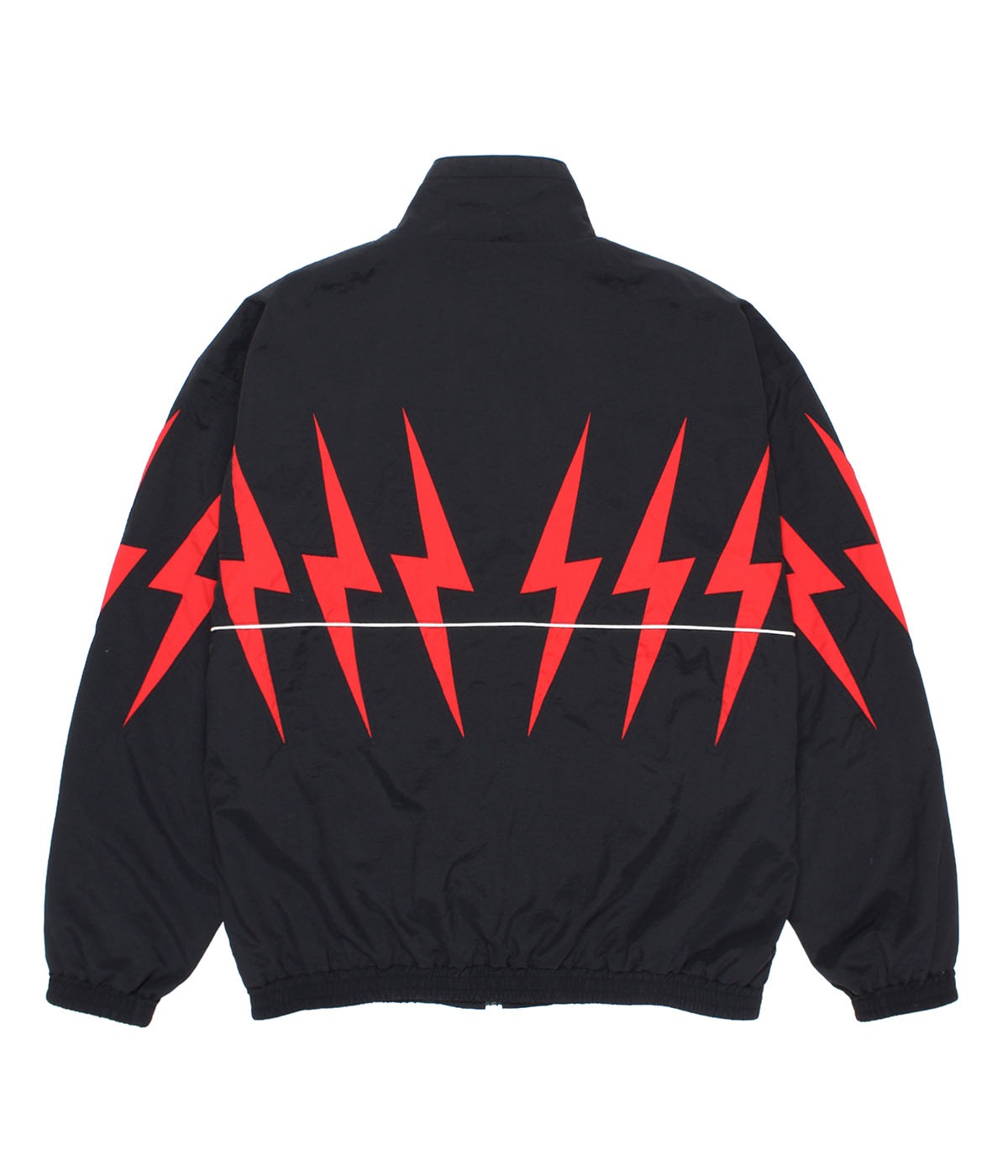 NYLON TRACK JACKET (TYPE-1)【BLACK】｜WACKO MARIA｜MELTING POT