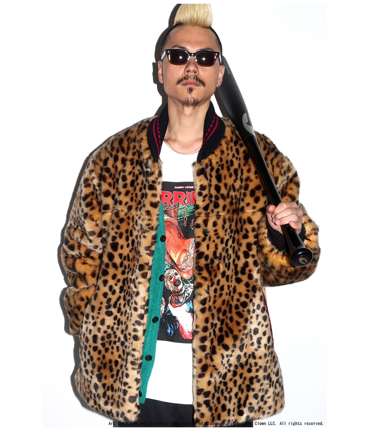 LEOPARD FAUX FUR CAR CLUB JACKET【BEIGE】｜WACKO MARIA｜MELTING