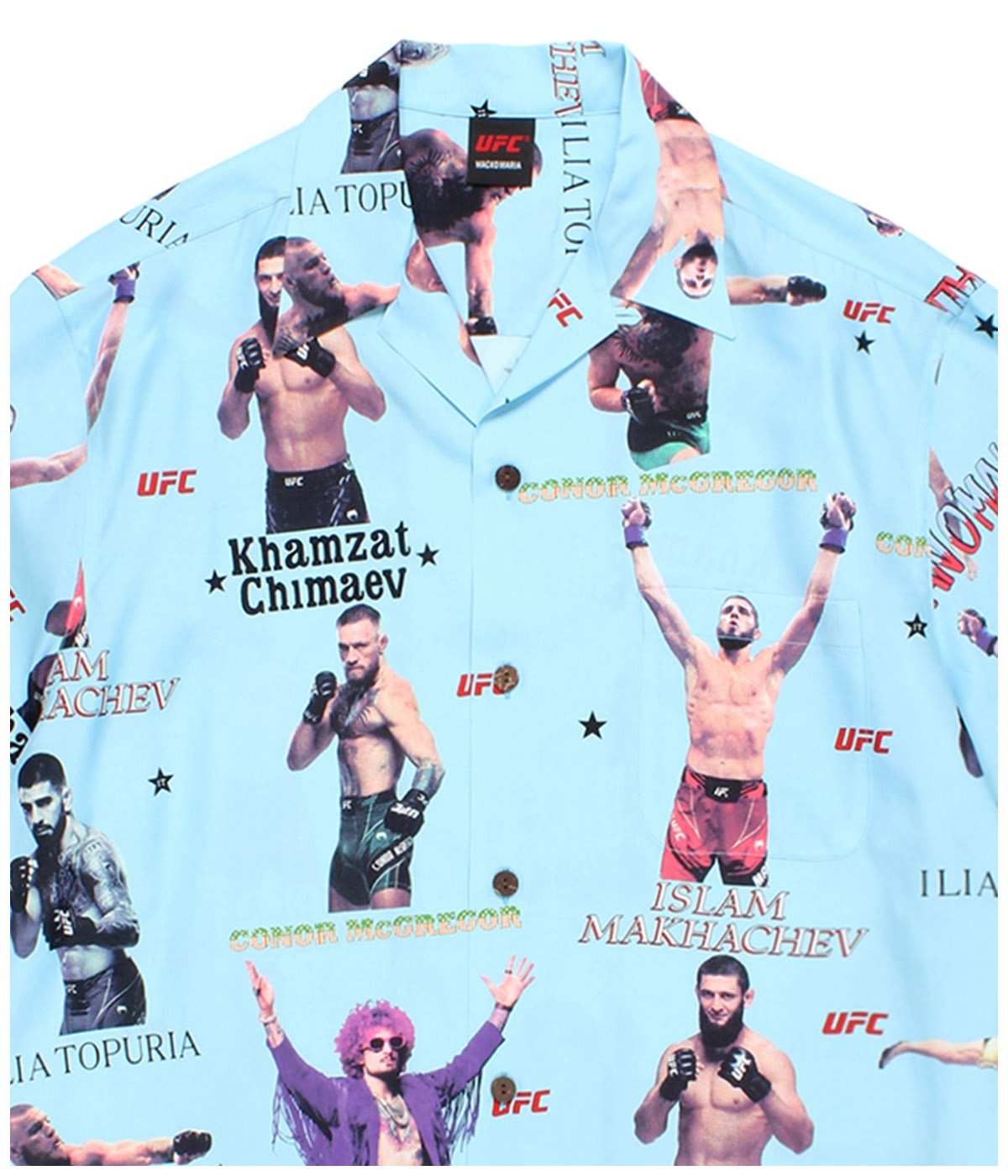 UFC / HAWAIIAN SHIRT【BLUE】