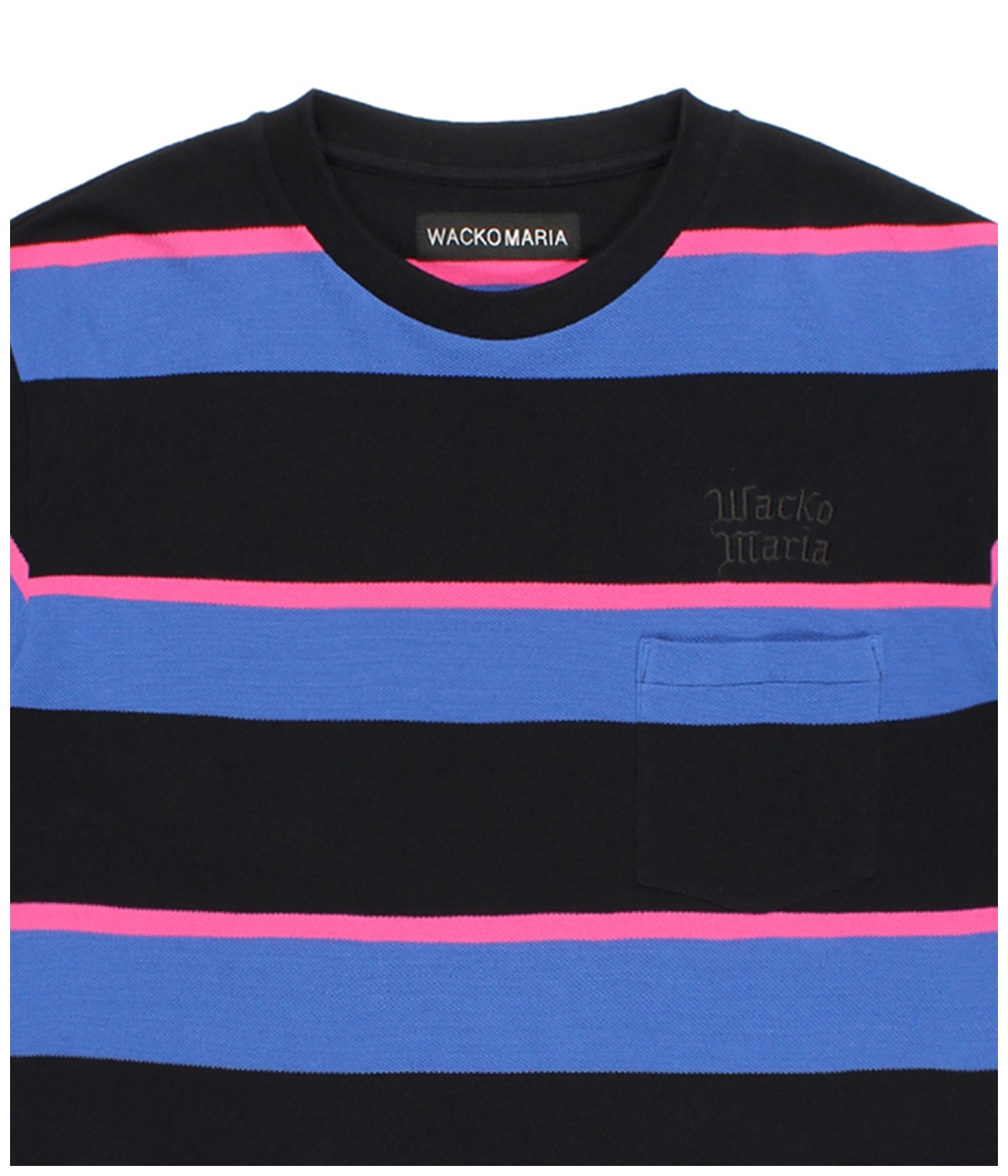 STRIPED T-SHIRT【PURPLE】｜WACKO MARIA｜MELTING POT（正規取扱店 