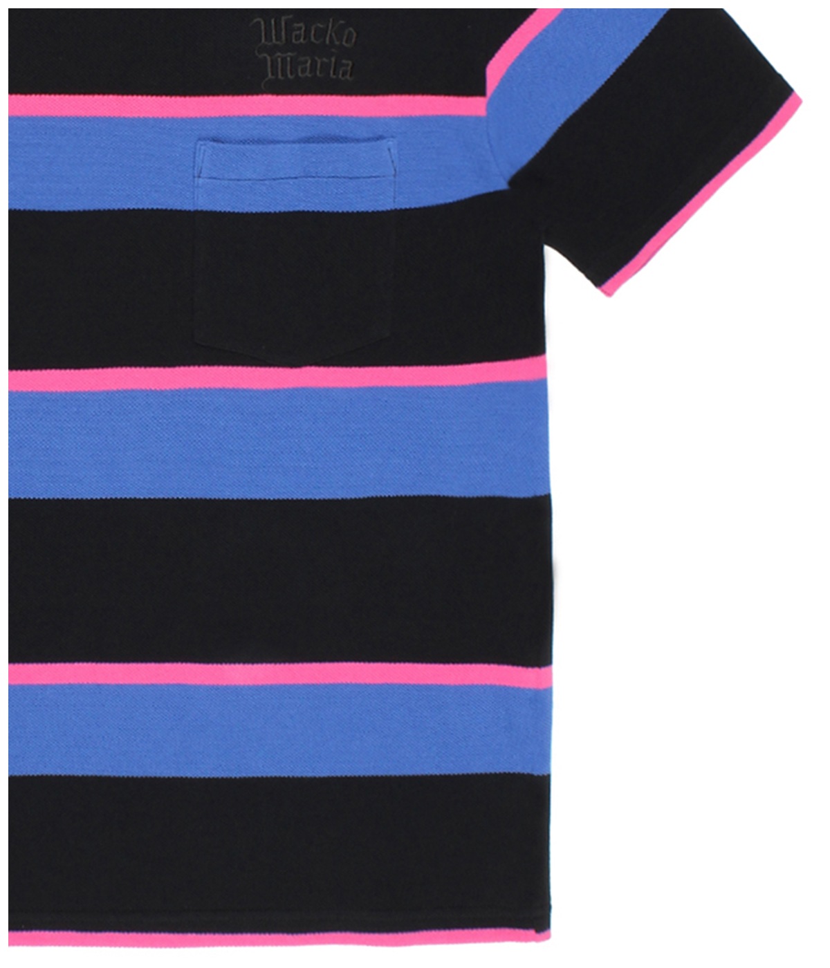 STRIPED T-SHIRT【PURPLE】｜WACKO MARIA｜MELTING POT（正規取扱店 