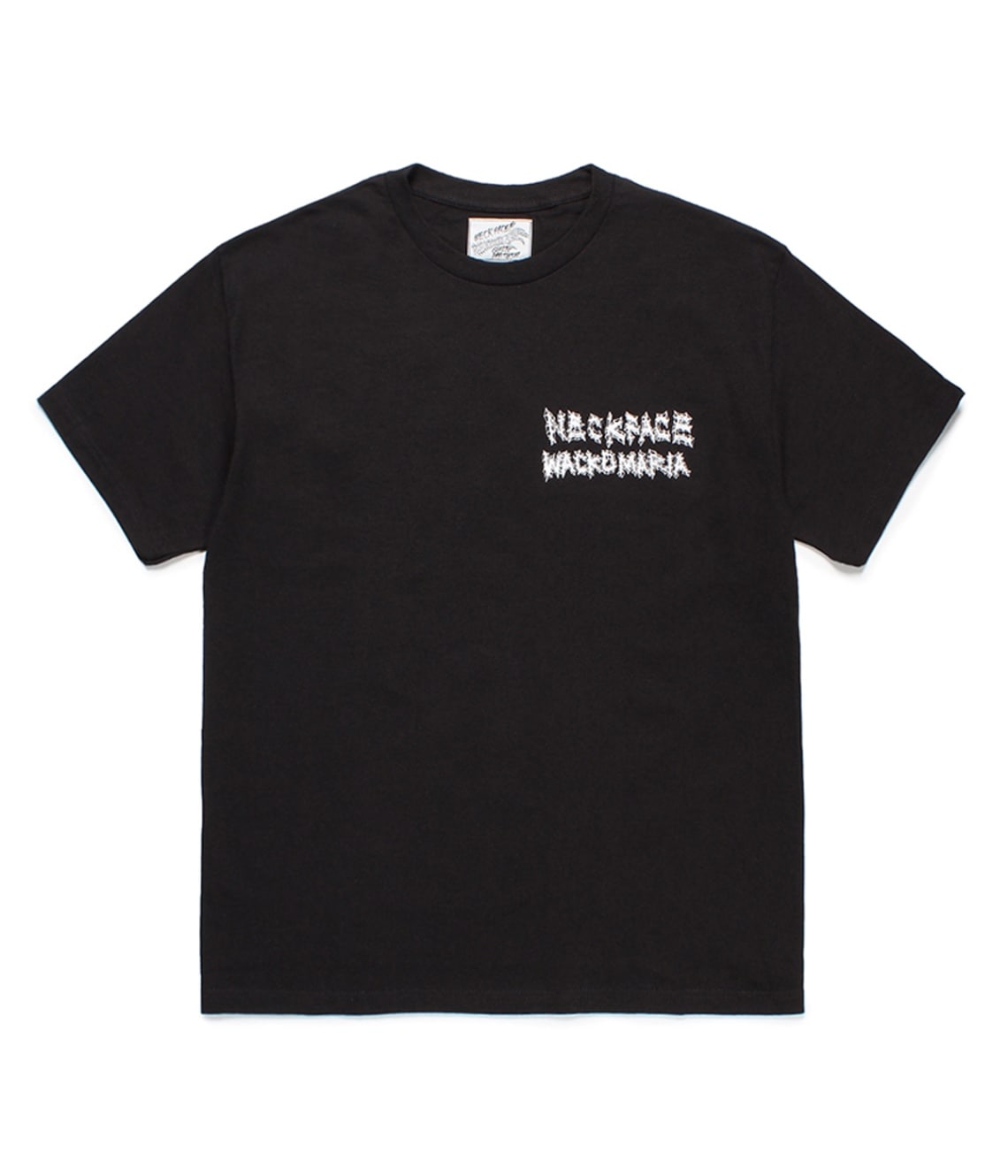 WACKO MARIA ワコマリア NECK FACE ロンT ブラック M ネックフェイス / ロングスリーブTシャツ (タイプ2) NECKFACE-WM