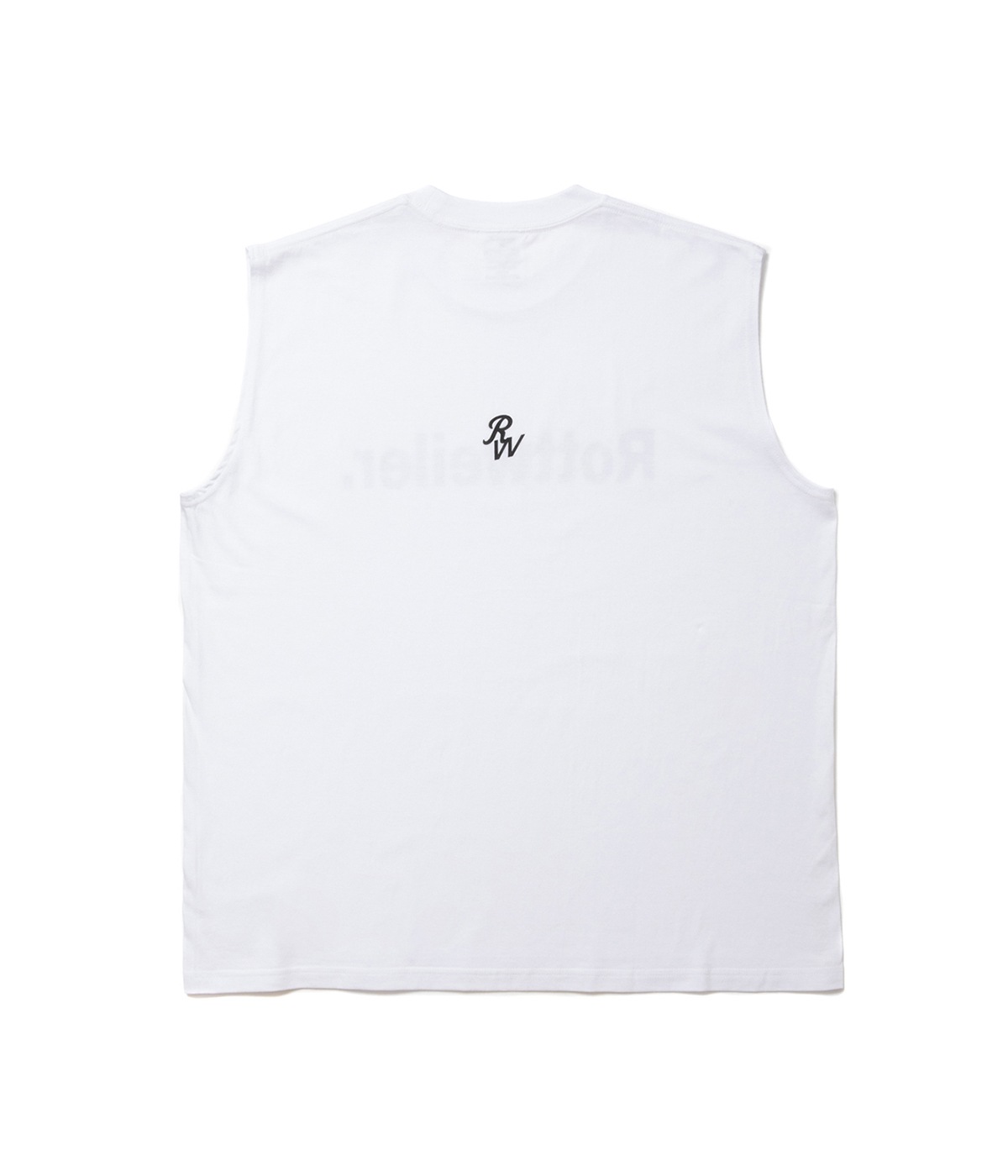 CLASSIC NO SLEEVE TEE【WHITE】