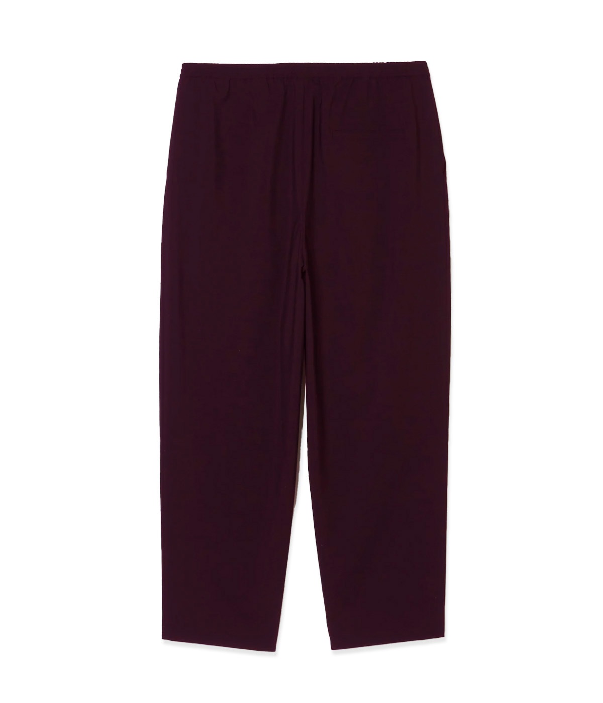 EASY TUCK SLACKS【BORDEAUX】
