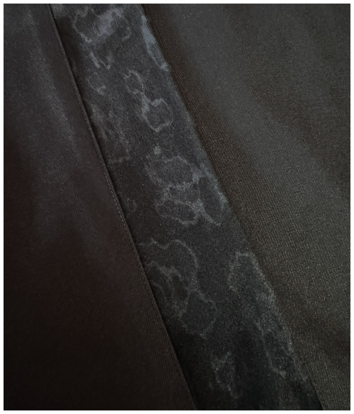 SIDE LINE TUCK SLACKS【GRAY】