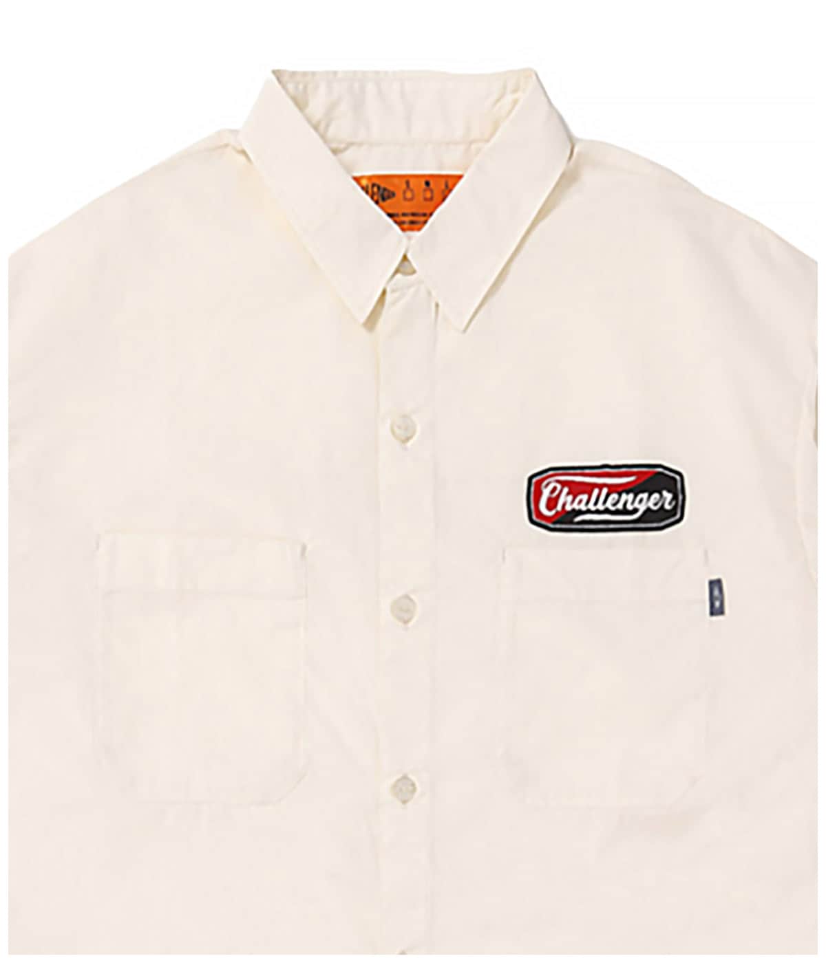 L/S PATCHED WORK SHIRT【IVORY】