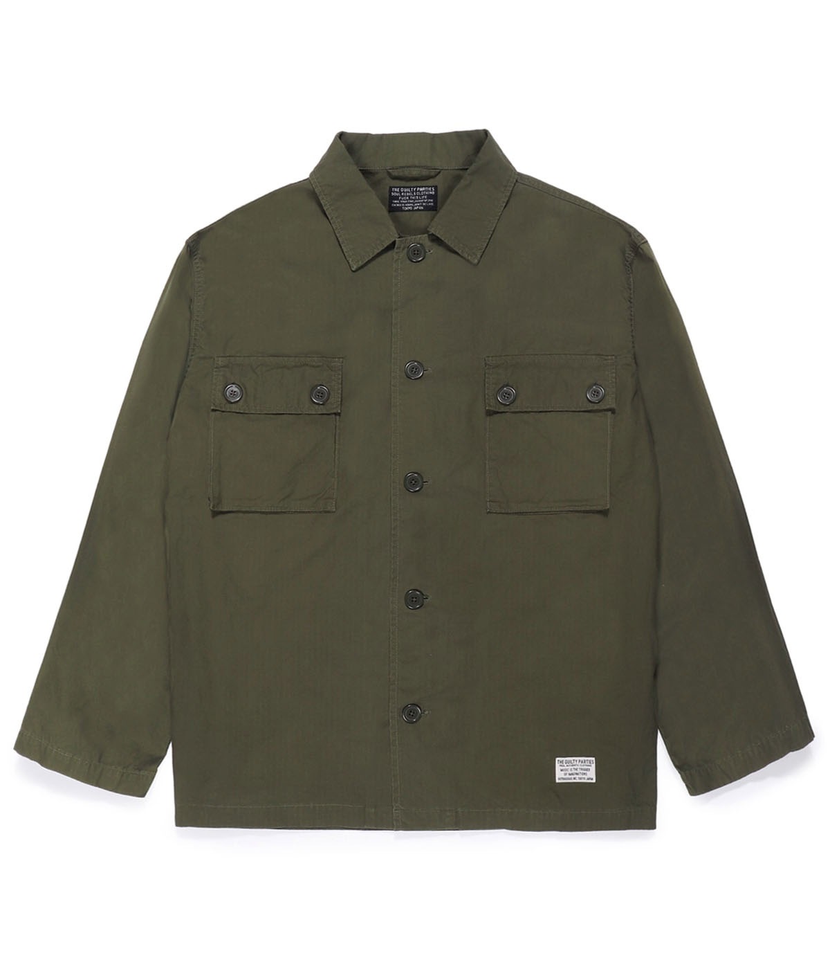 ARMY SHIRT (TYPE-2)【KHAKI】｜WACKO MARIA｜MELTING POT（正規