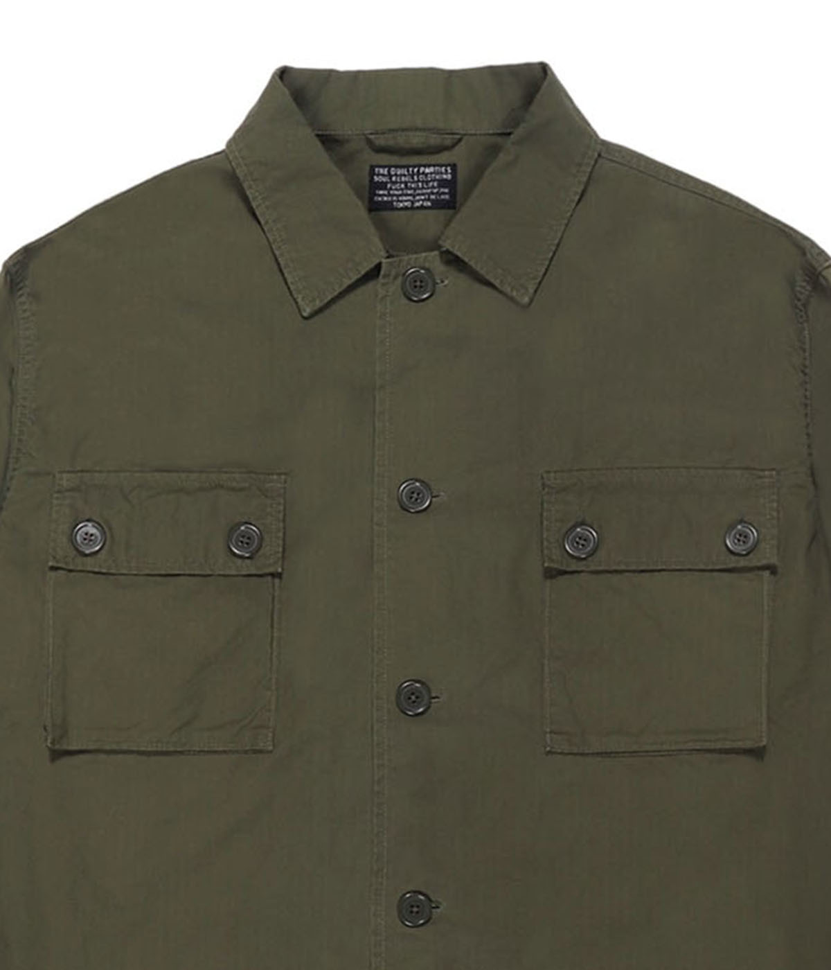 ARMY SHIRT (TYPE-2)【KHAKI】
