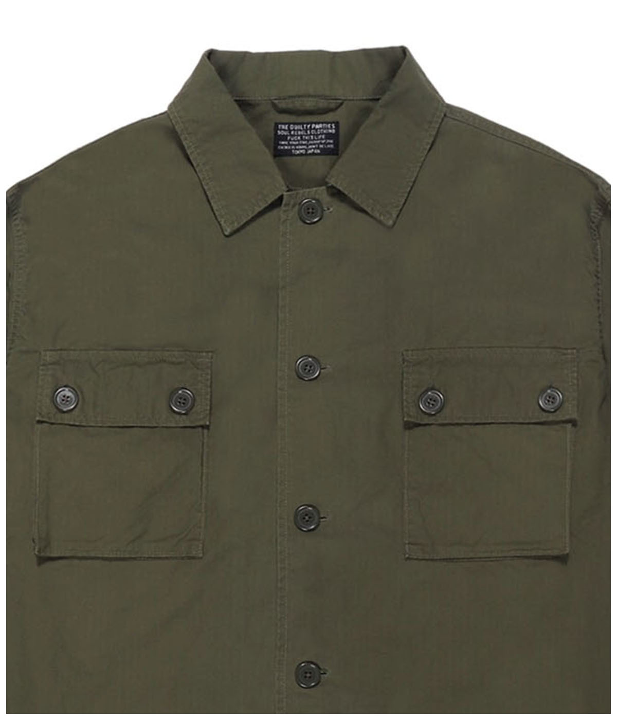 ARMY SHIRT (TYPE-2)【KHAKI】