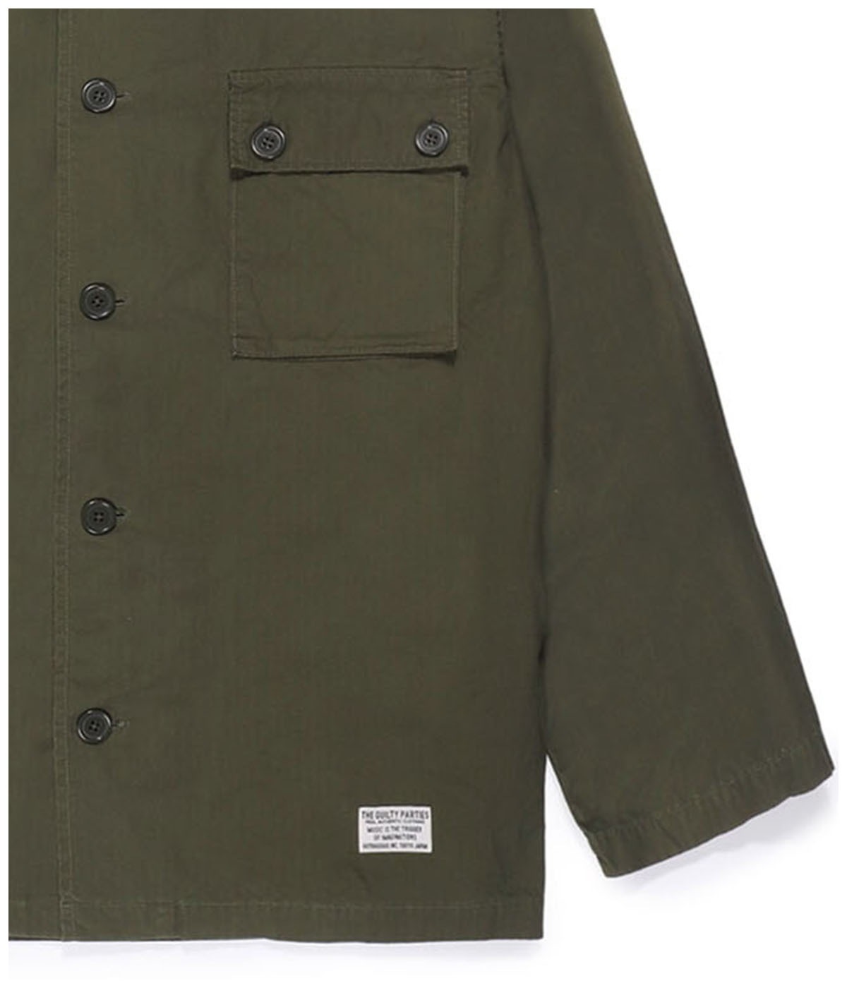 ARMY SHIRT (TYPE-2)【KHAKI】