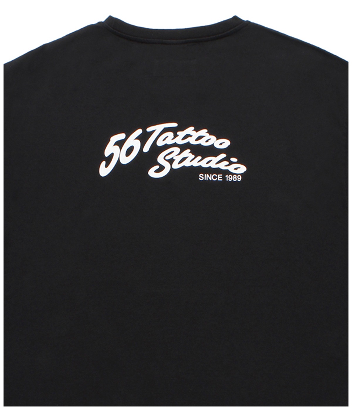 56 TATTOO STUDIO Tシャツ 56 TATTOO STUDIO / WASHED HEAVY WEIGHT T-SHIRT【BLACK】｜WACKO