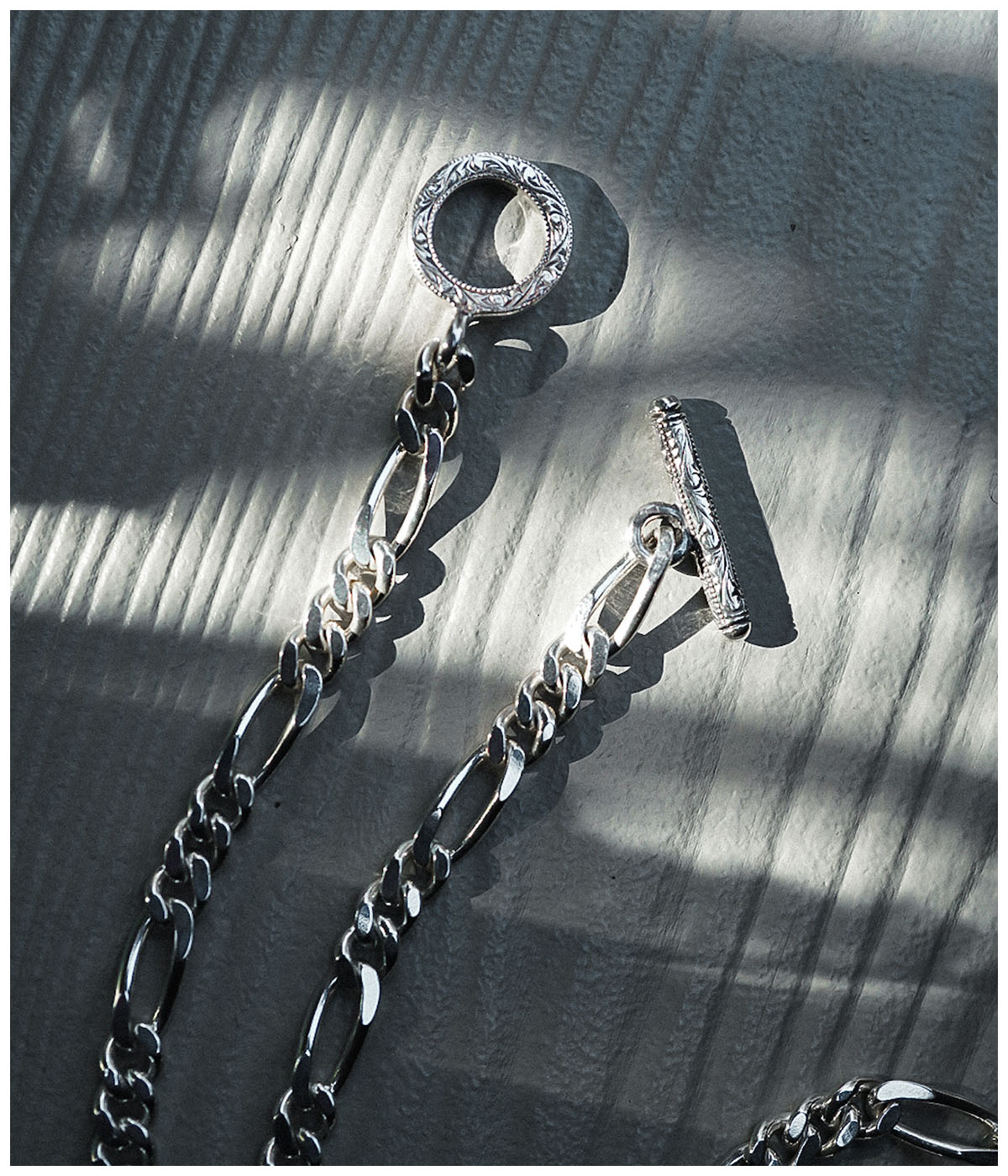 Figaro Wide Chain【SILVER950】