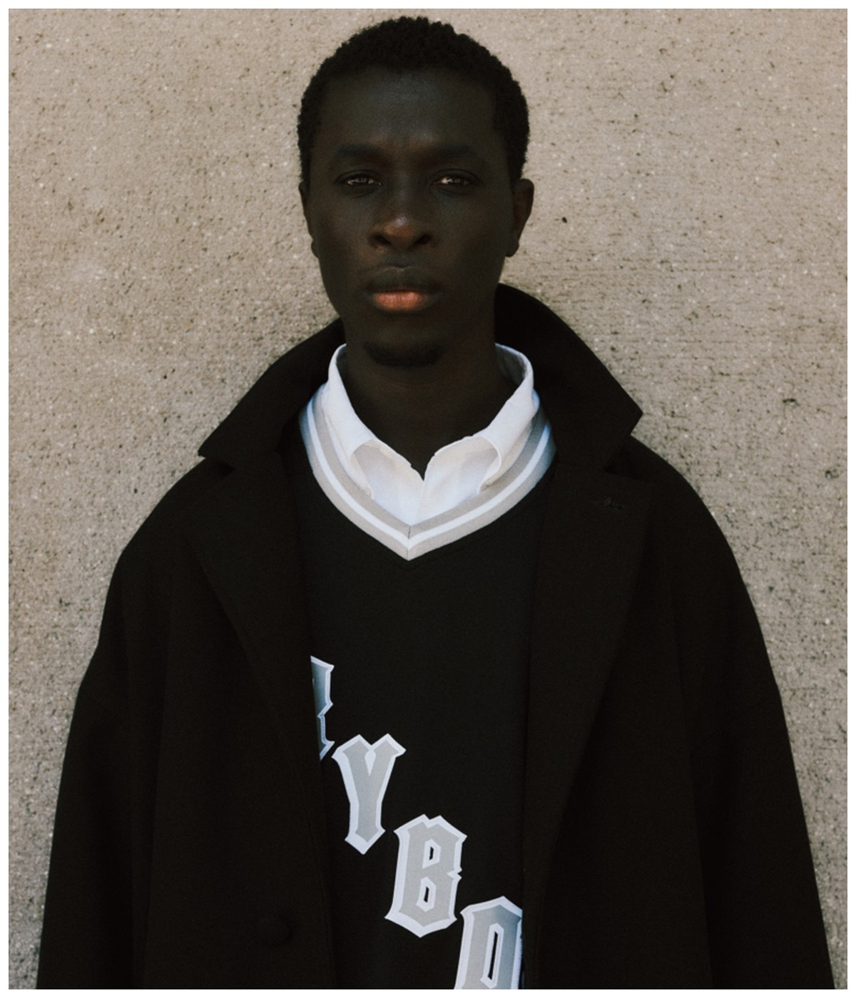 Mitchell & Ness / HOCKEY JERSEY【BLACK】