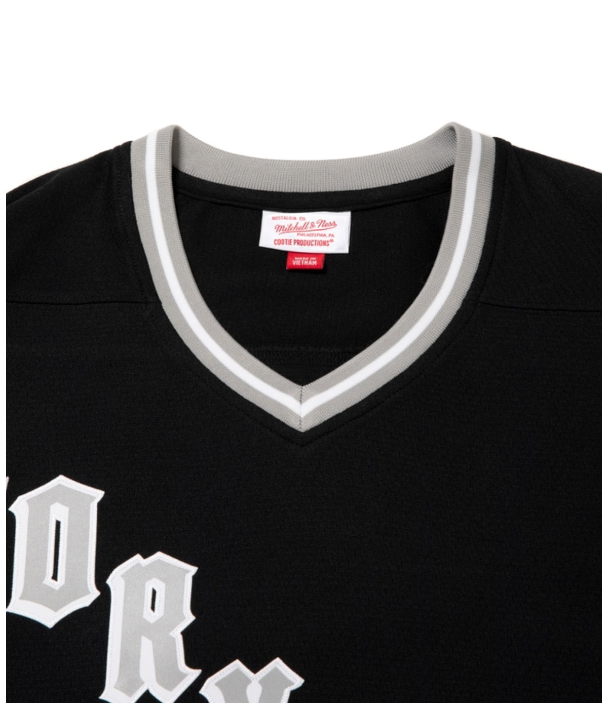 Mitchell & Ness / HOCKEY JERSEY【BLACK】