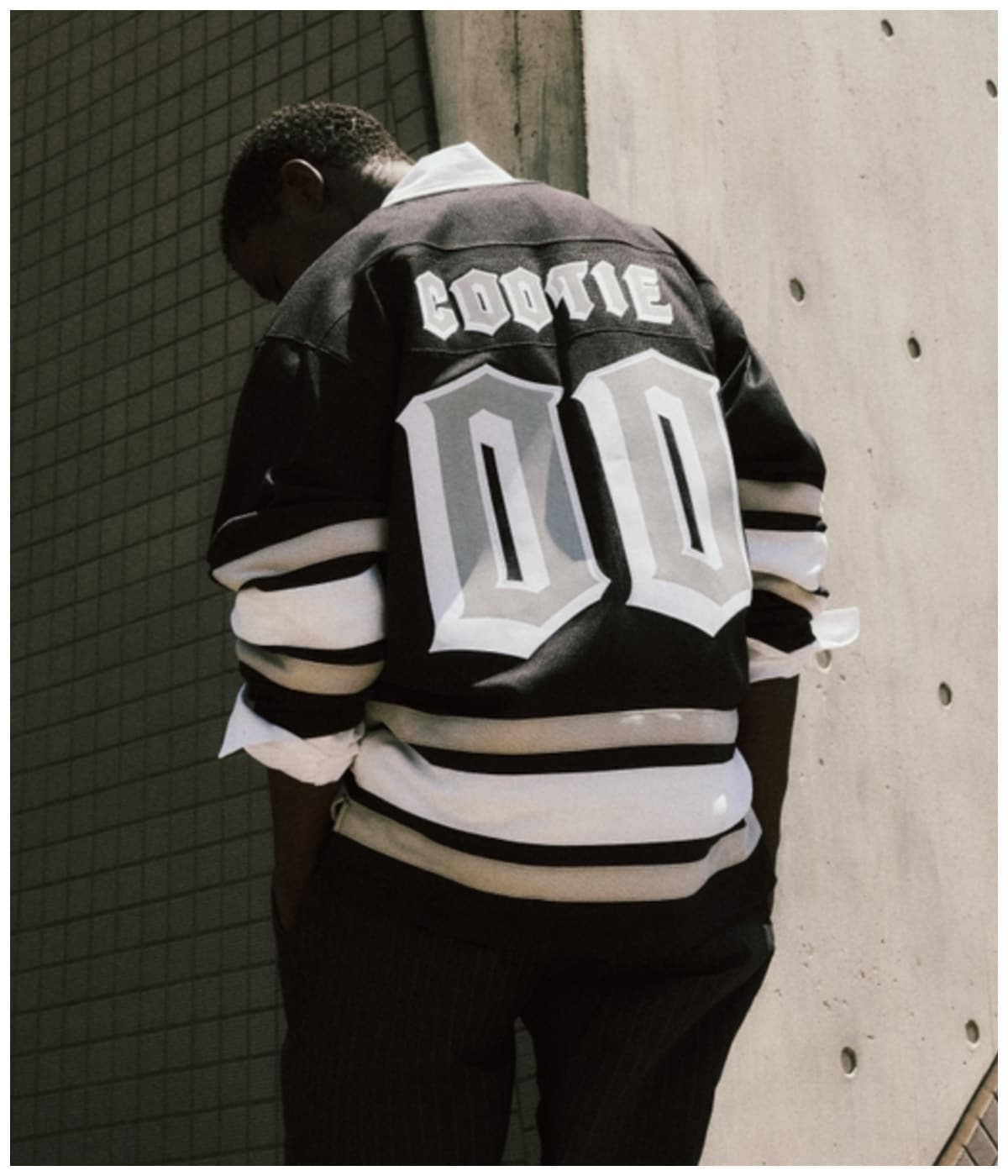 Mitchell & Ness / HOCKEY JERSEY【BLACK】
