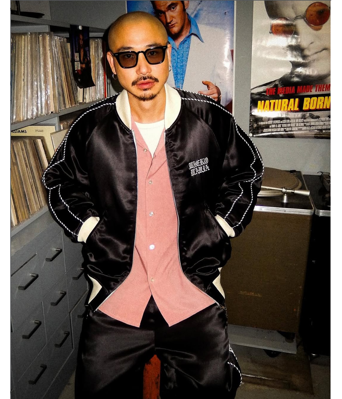 SOUVENIR JACKET -B-【BLACK】