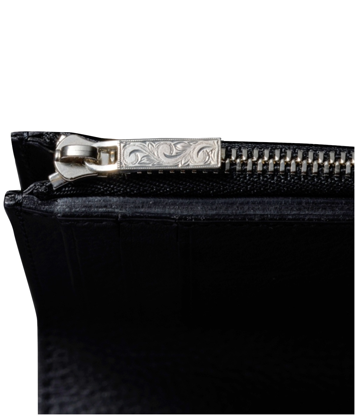 Trifold Wallet (Grain Leather)【BLACK】