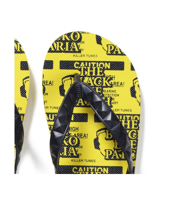 BlackEyePatch / BEACH SANDALS (TYPE-1)【YELLOW】
