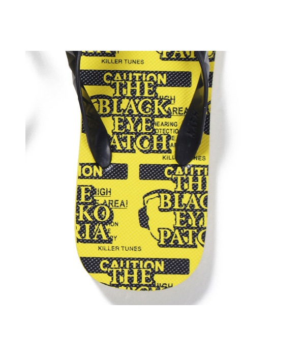 BlackEyePatch / BEACH SANDALS (TYPE-1)【YELLOW】