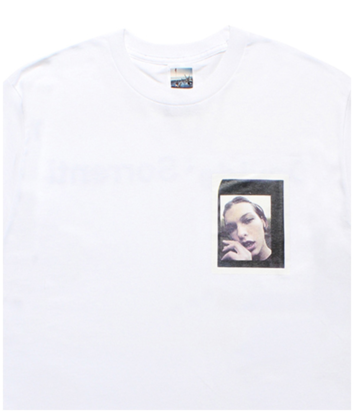 DAVIDE SORRENTI / CREW NECK T-SHIRT (TYPE-2)【WHITE】