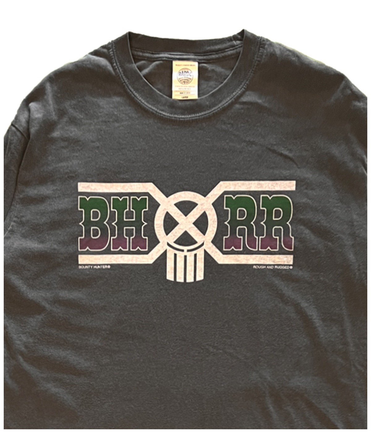 RR X BH LONG SLEEVE T-SHIRT【BLACK】｜ROUGH AND RUGGED｜MELTING