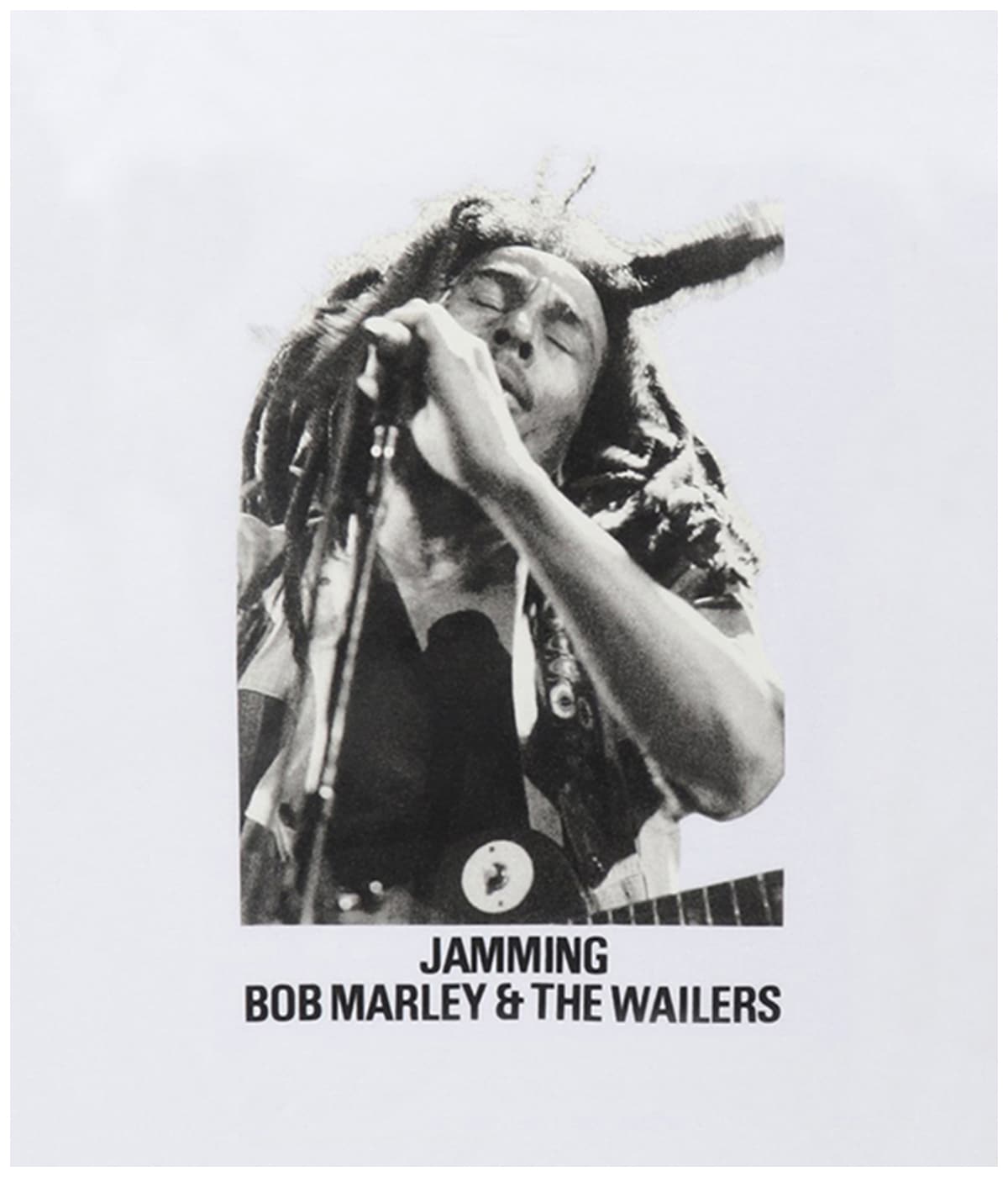ボブマーリー白黒 ポストカード BOB MARLEY 6