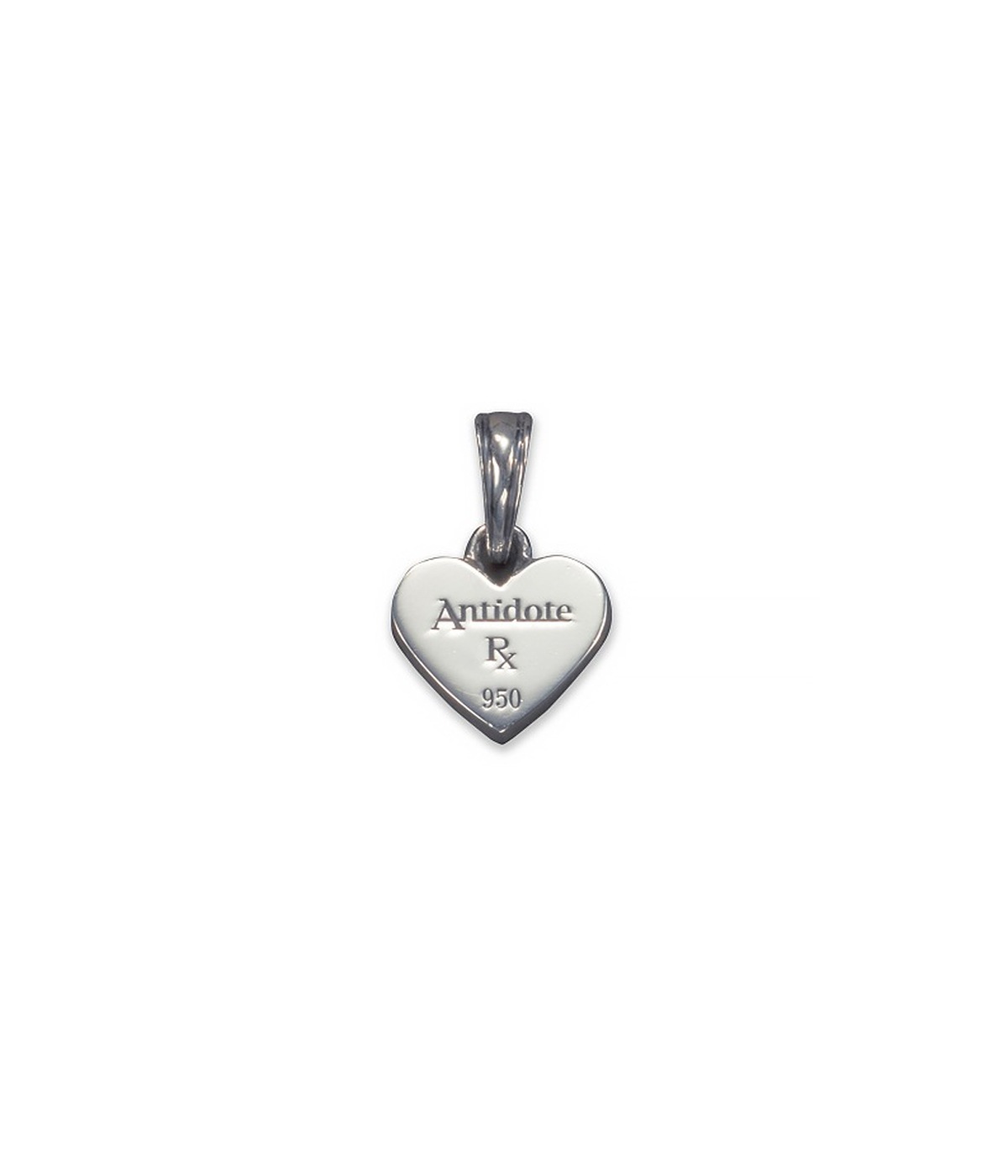 Engraved Heart Pendant【SILVER950】
