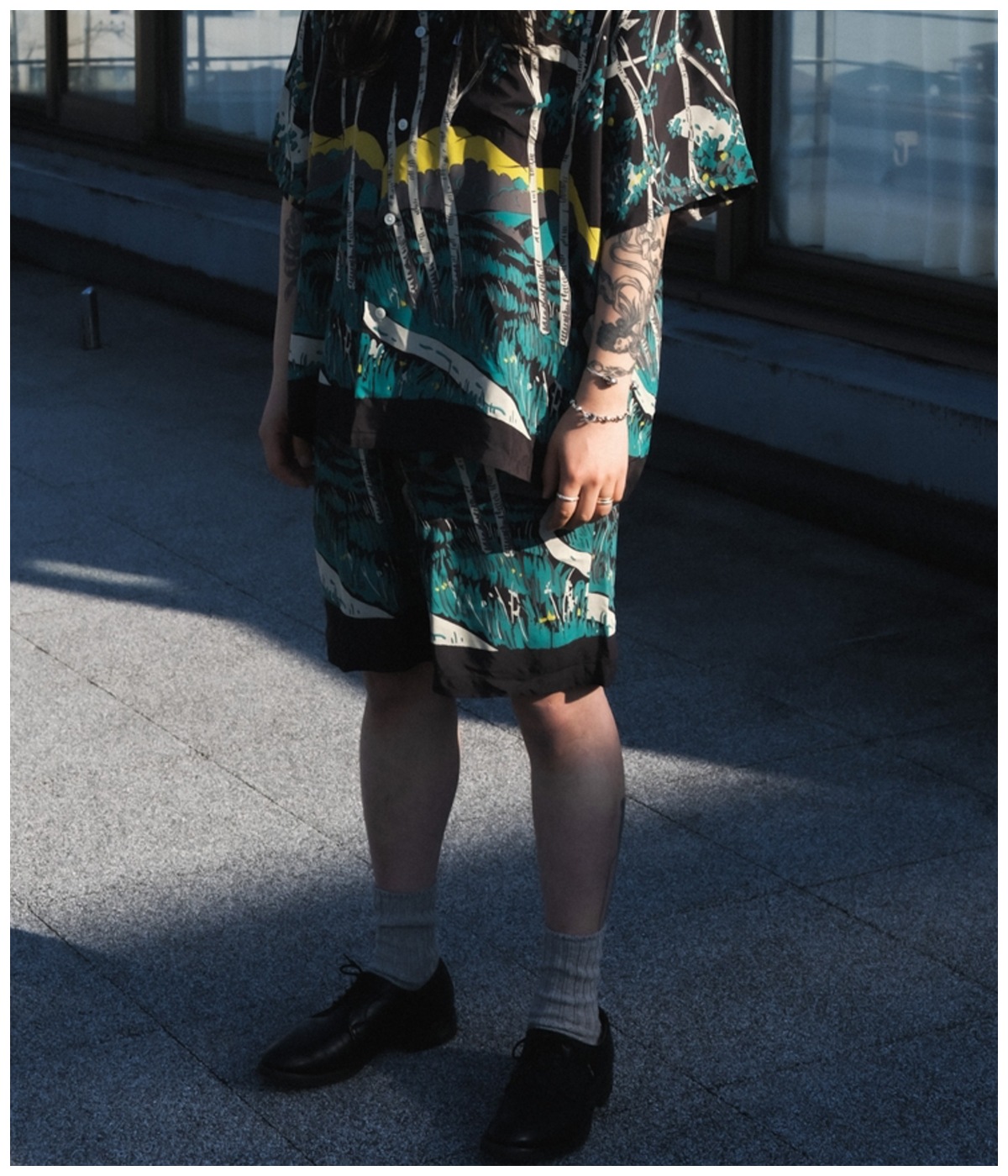 Rayon Easy Shorts　Lサイズ Rayon Easy Shorts【BLACK】｜COOTIE PRODUCTIONS®︎｜MELTING POT