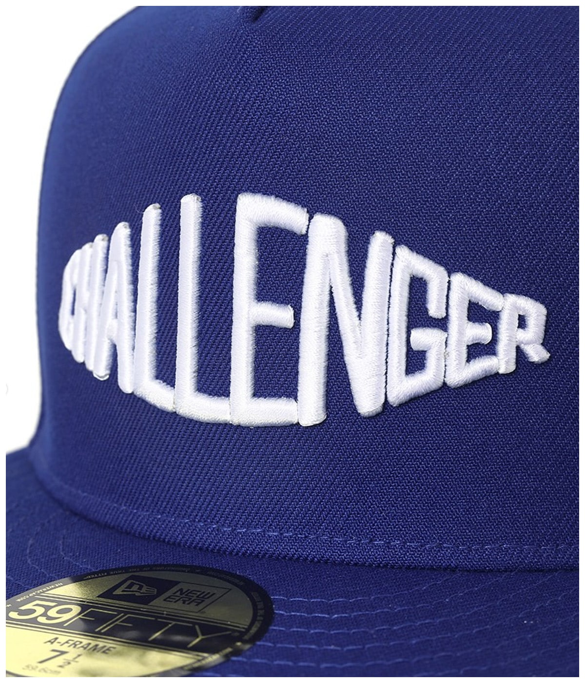 NEW ERA 59FIFTY 5P / LOGO CAP【BLUE】｜CHALLENGER｜MELTING POT
