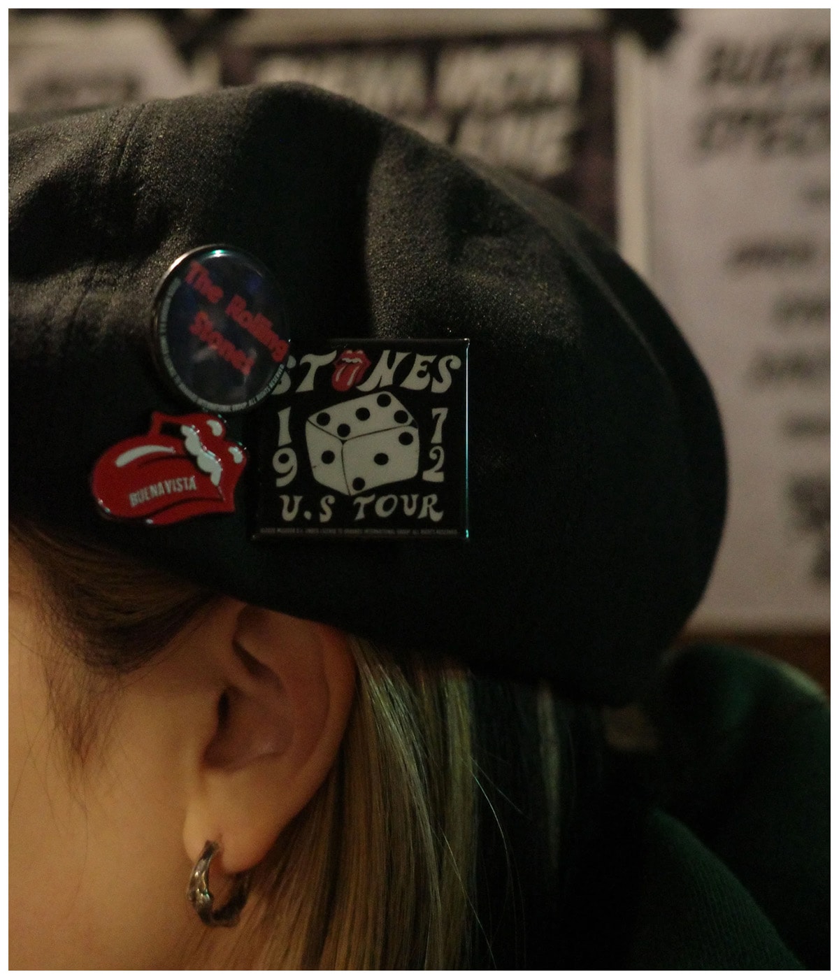 Rolling Stones ピンバッジセット ROLLING STONES ローリングストーンズ (7月 新譜 記念 ) - Tongues