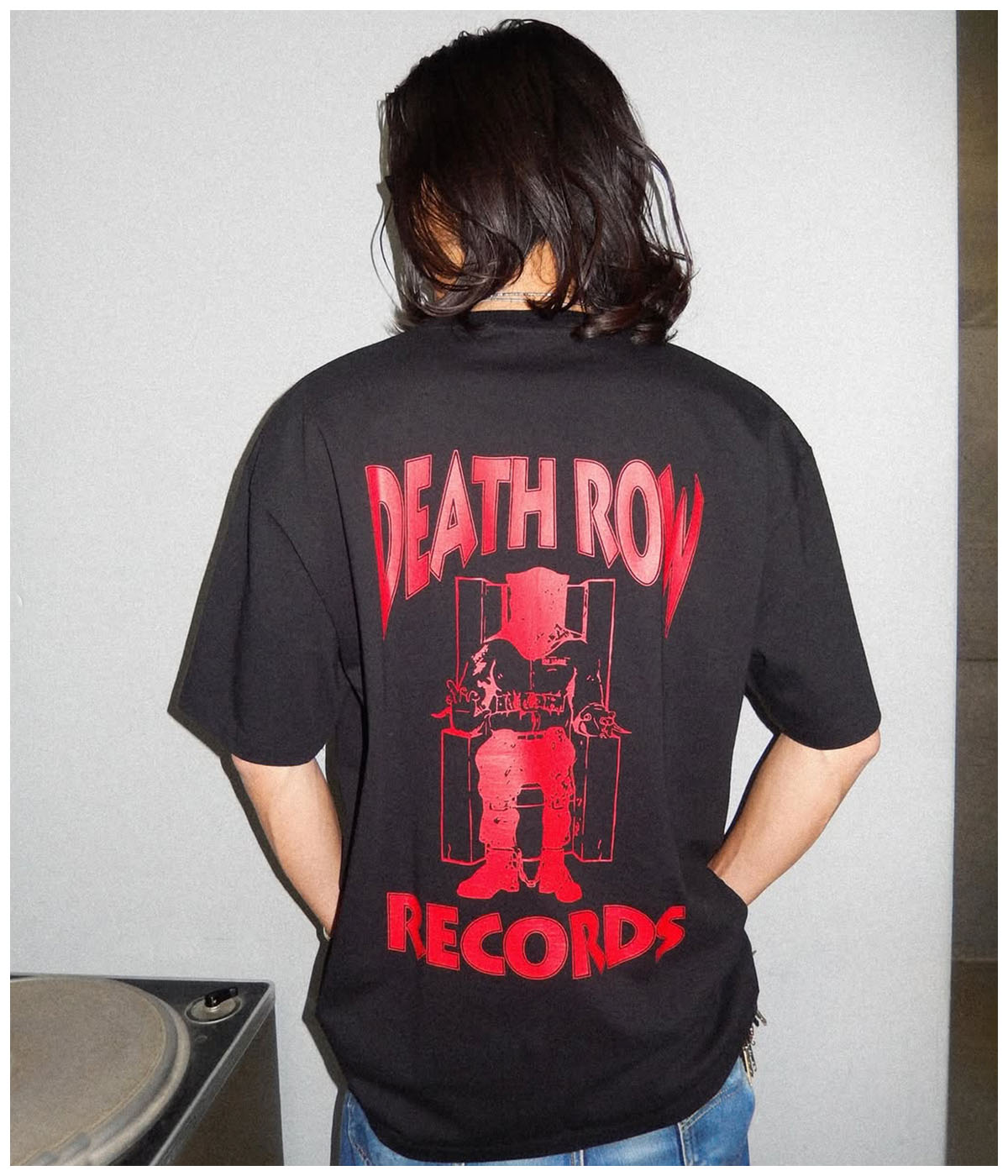 トップス wackomaria / DEATH ROW RECORDS Tee DEATH ROW RECORDS / WASHED HEAVY WEIGHT T-SHIRT【BLACK】｜WACKO