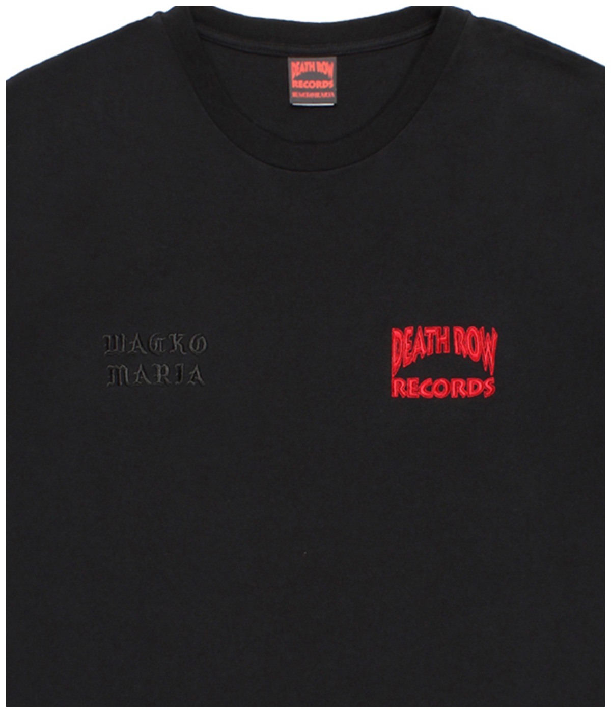 DEATH ROW RECORDS / WASHED HEAVY WEIGHT T-SHIRT【BLACK】｜WACKO