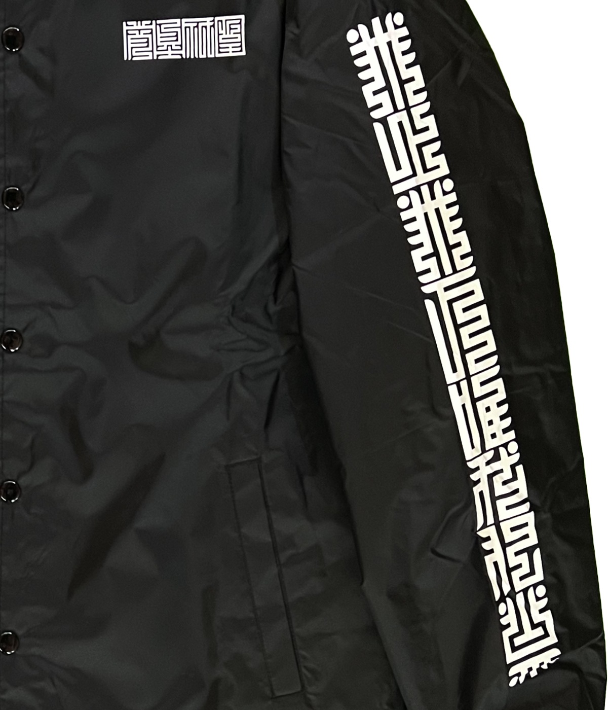 YOI YOI GION 祇園 COACH JACKET【BLACK】