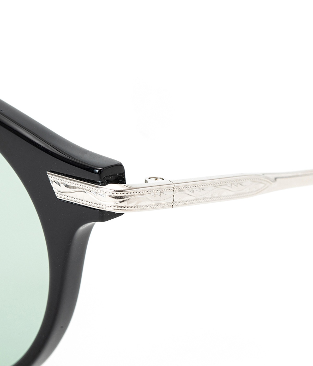 小物 CALEE Combi Type Glasses CALEE - C/M COMBI TYPE GLASSES (BLACK/CLEAR) / アーネル