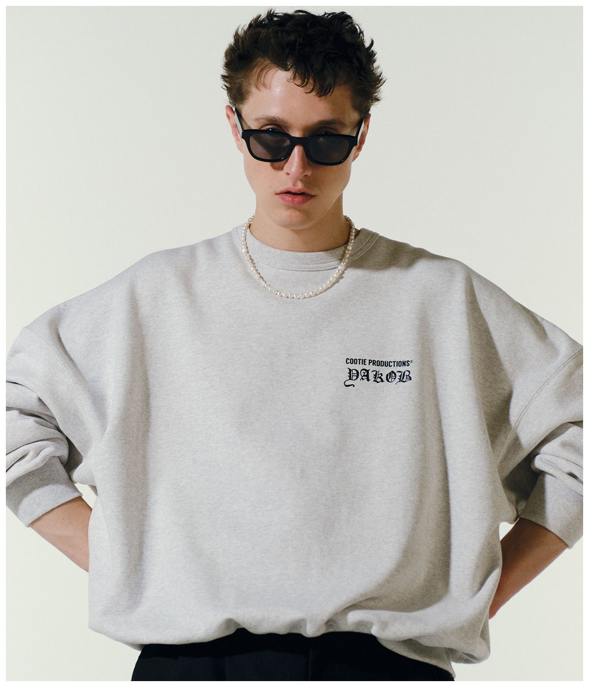 COOTIE PRODUCTIONS シルバーパール COOTIE PRODUCTIONS/Distortion Pearl Necklace（Silver